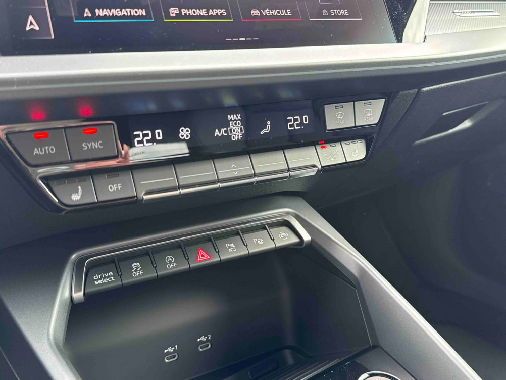 Acheter Audi A3 Sportback A3 Sportback TFSI Mild Hybrid 150 S tronic 7 S line 5p neuf dans les concessions du Groupe Faurie