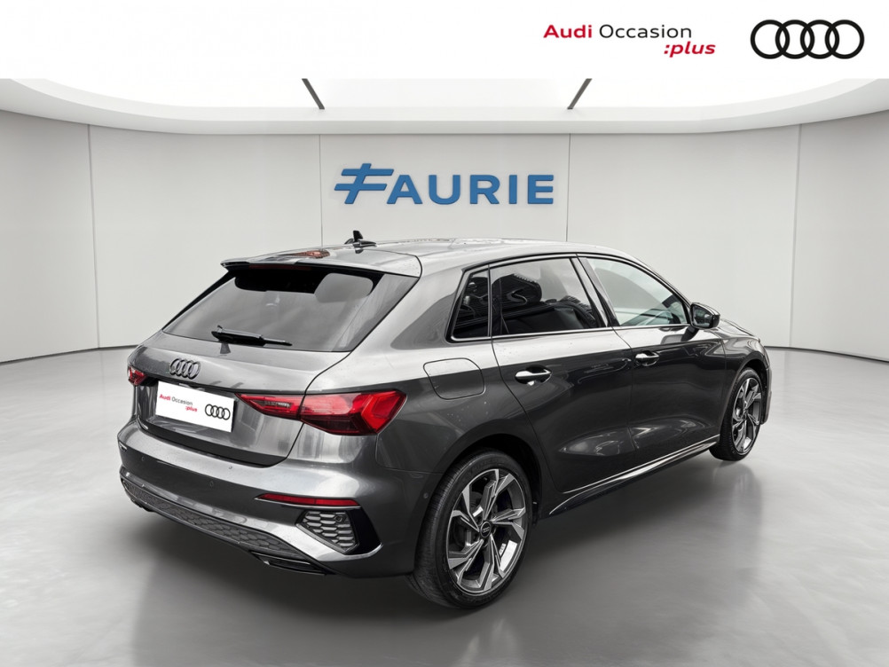 Acheter Audi A3 Sportback A3 Sportback TDI 150 S tronic 7 S line 5p occasion dans les concessions du Groupe Faurie
