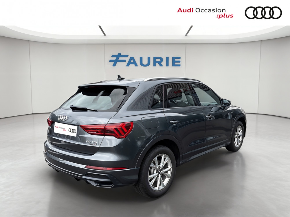 Acheter Audi Q3 Q3 40 TDI 190 ch S tronic 7 Quattro S line 5p occasion dans les concessions du Groupe Faurie