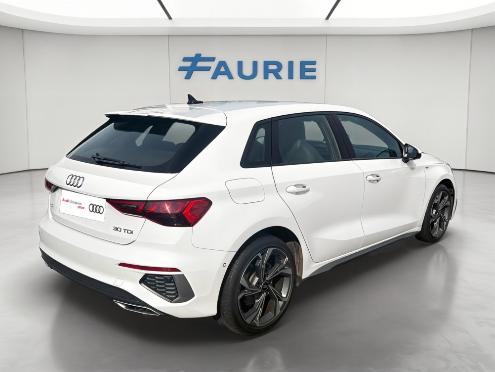 Acheter Audi A3 Sportback A3 Sportback 30 TDI 116 S tronic 7 S Line 5p occasion dans les concessions du Groupe Faurie