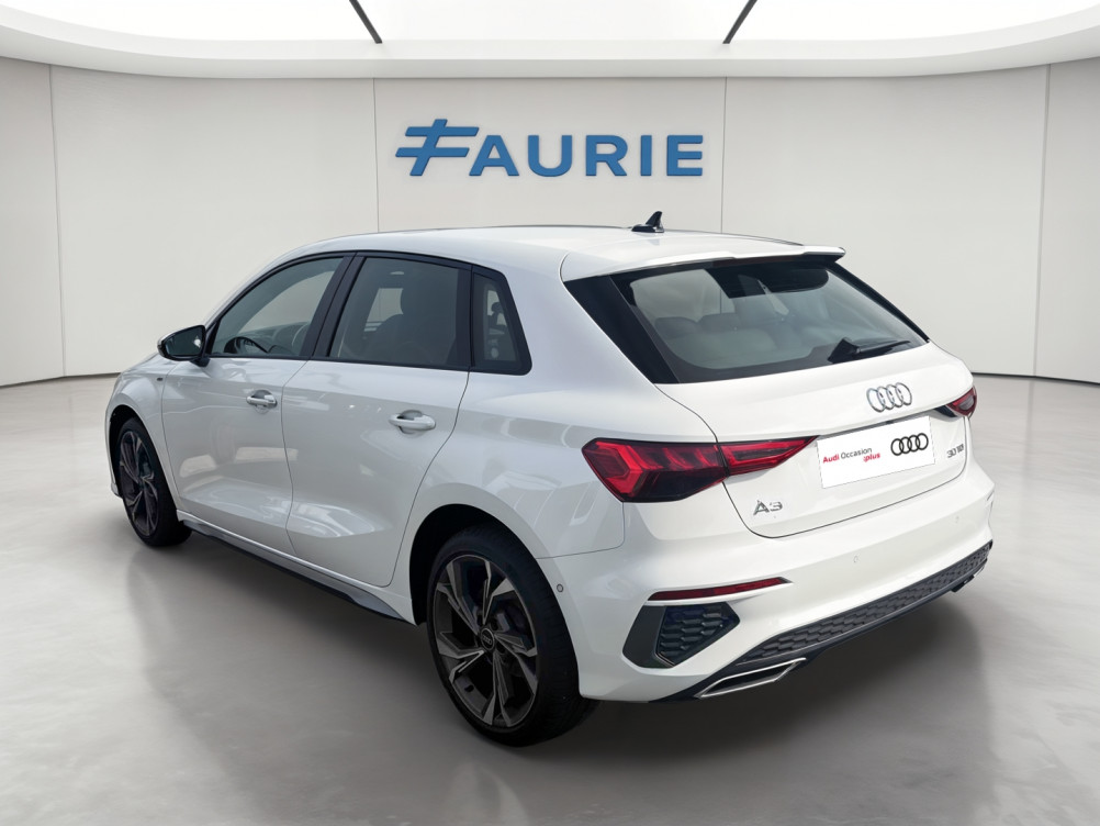 Acheter Audi A3 Sportback A3 Sportback 30 TDI 116 S tronic 7 S Line 5p occasion dans les concessions du Groupe Faurie