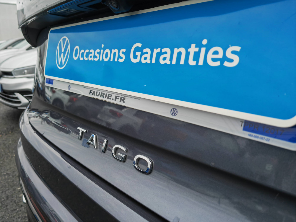 Acheter Volkswagen Taigo Taigo 1.0 TSI 110 DSG7 R-Line 5p occasion dans les concessions du Groupe Faurie
