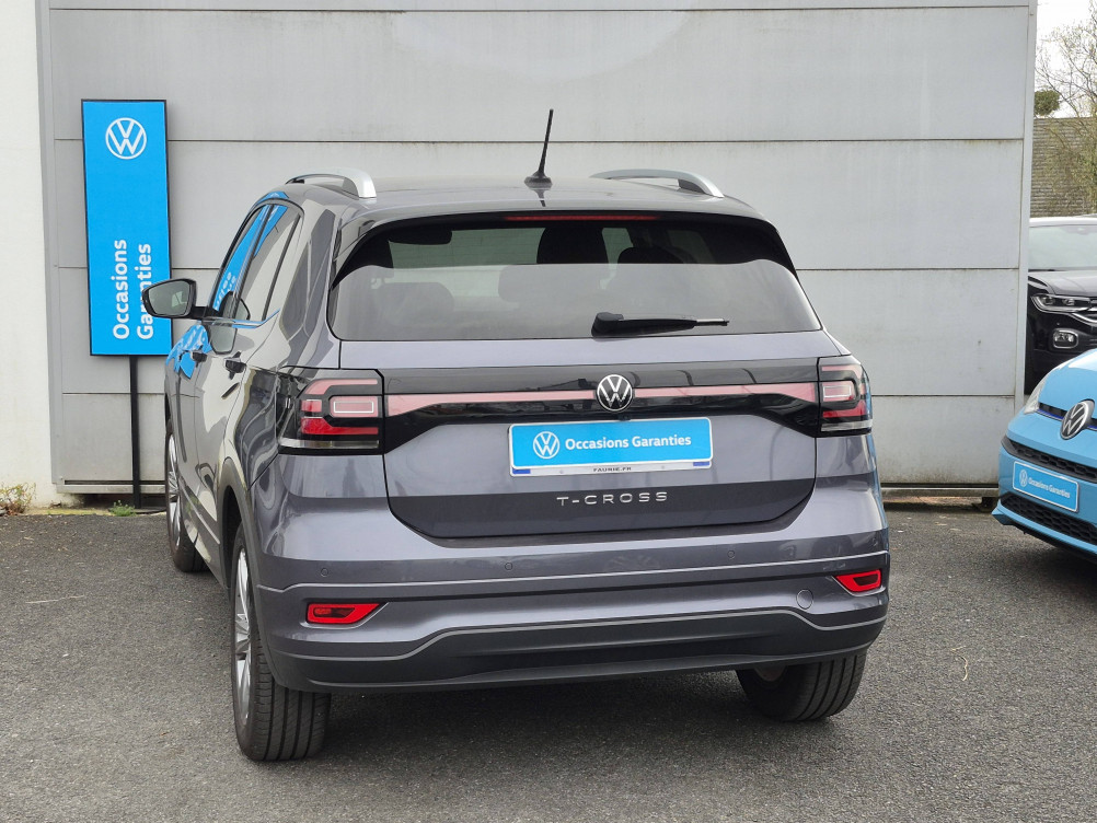 Acheter Volkswagen T-Cross T-Cross 1.0 TSI 110 Start/Stop BVM6 R-Line Tech 5p occasion dans les concessions du Groupe Faurie