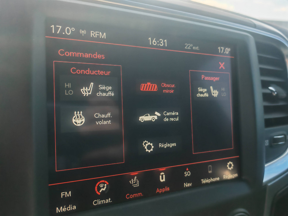 Acheter Dodge RAM Nitro DODGE RAM DS1500 V8 5.7L HEMI MDS VVT BVA8 SLT WARLOCK Crew Cab 4X 5p occasion dans les concessions du Groupe Faurie