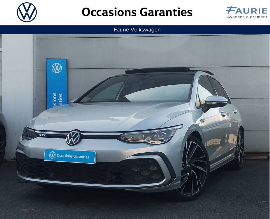 Acheter Volkswagen Golf Golf 2.0 TDI SCR 200 DSG7 GTD 5p occasion dans les concessions du Groupe Faurie