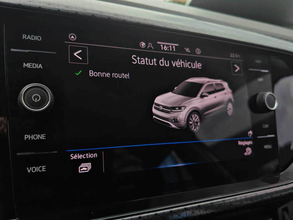 Acheter Volkswagen T-Cross T-Cross 1.0 TSI 110 Start/Stop BVM6 Style 5p occasion dans les concessions du Groupe Faurie