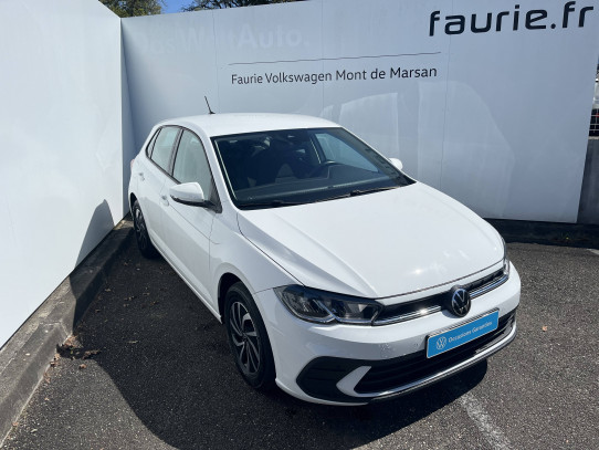 Acheter Volkswagen Polo Polo 1.0 TSI 95 S&S BVM5 Life 5p occasion dans les concessions du Groupe Faurie
