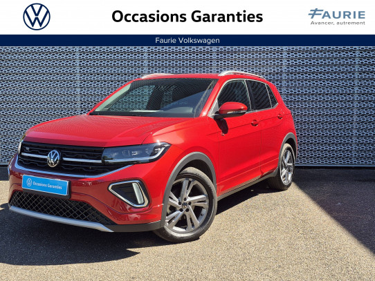 Acheter Volkswagen T-Cross T-Cross 1.0 TSI 116 Start/Stop DSG7 R-Line 5p neuve dans les concessions du Groupe Faurie