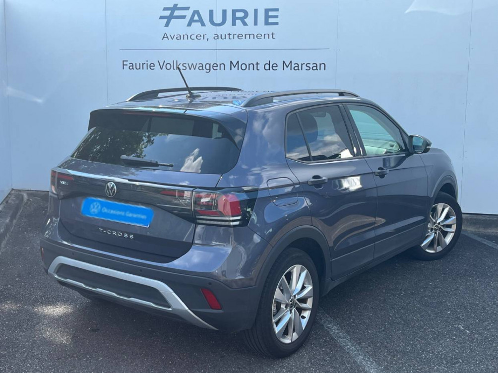 Acheter Volkswagen T-Cross T-Cross 1.0 TSI 116 Start/Stop DSG7 VW Edition 5p occasion dans les concessions du Groupe Faurie