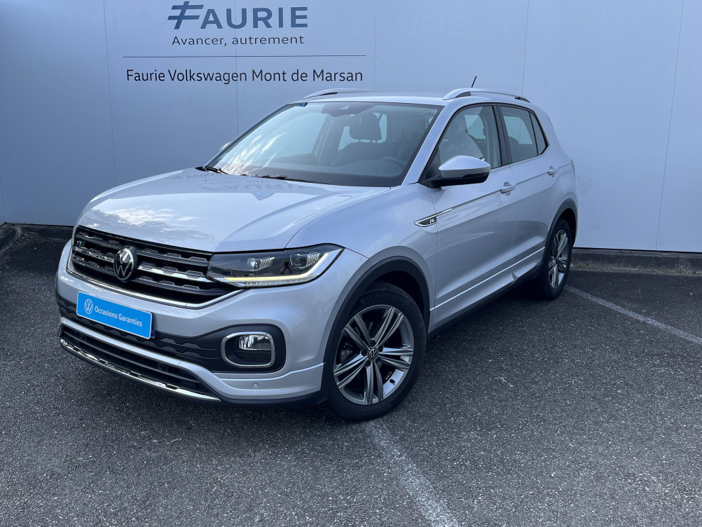 Acheter Volkswagen T-Cross T-Cross 1.0 TSI 115 Start/Stop DSG7 R-Line 5p occasion dans les concessions du Groupe Faurie