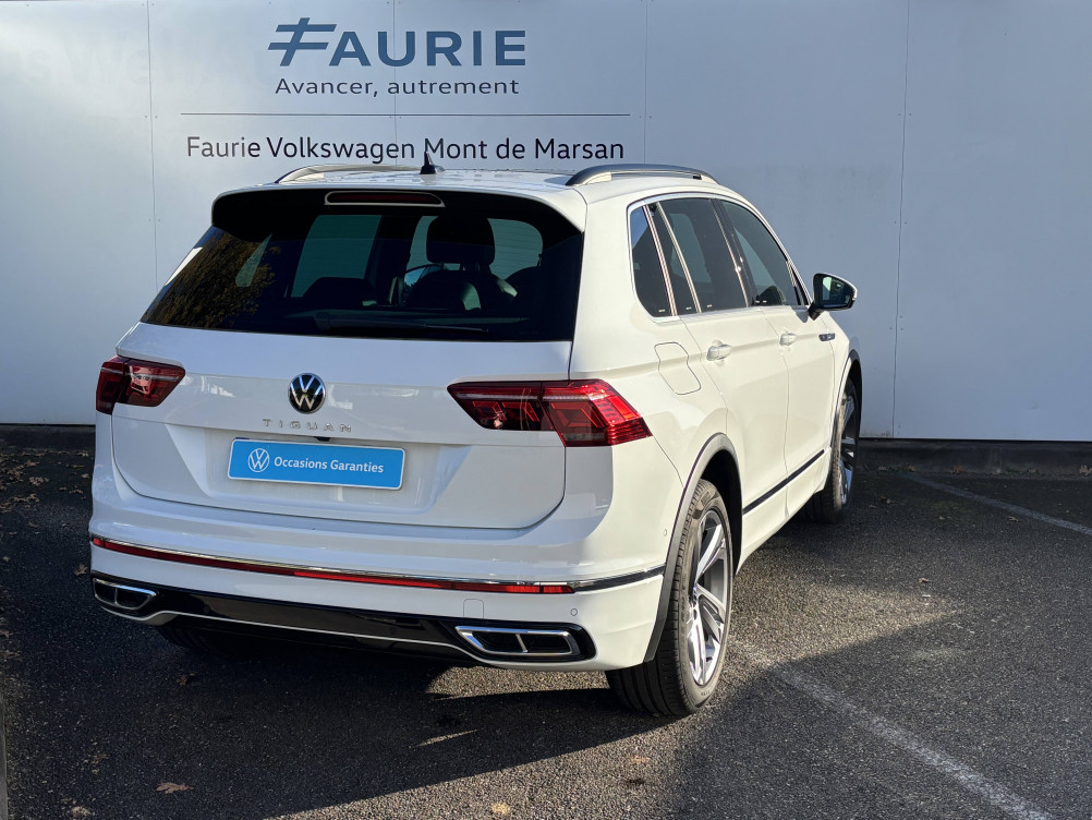 Acheter Volkswagen Tiguan Tiguan 2.0 TDI 150ch DSG7 R-Line 5p occasion dans les concessions du Groupe Faurie