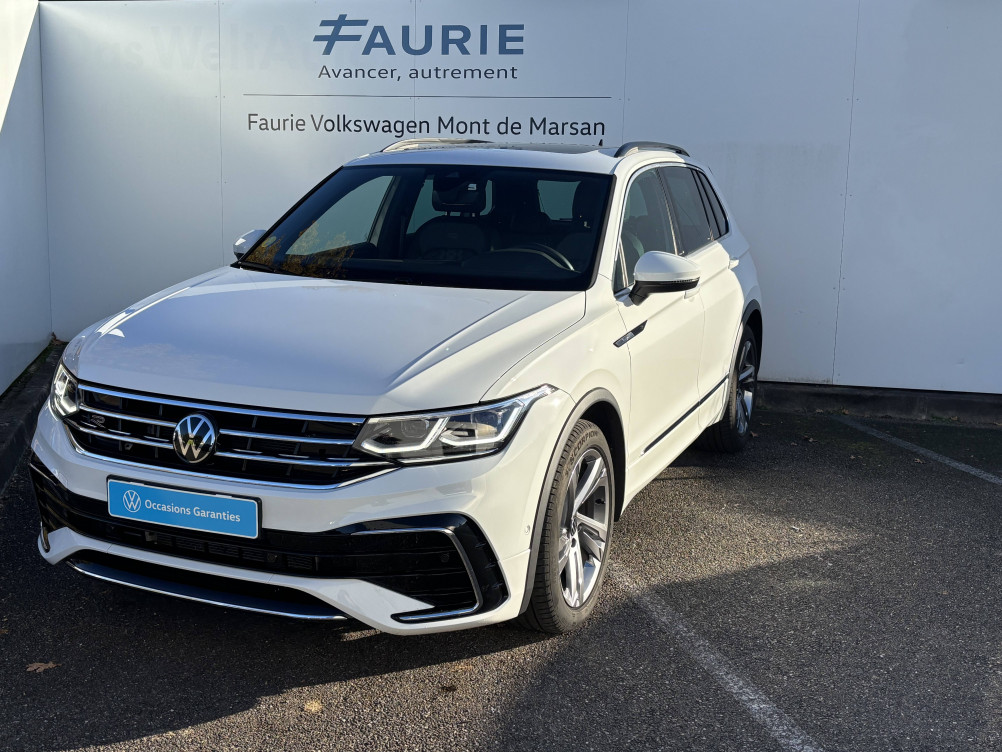 Acheter Volkswagen Tiguan Tiguan 2.0 TDI 150ch DSG7 R-Line 5p occasion dans les concessions du Groupe Faurie