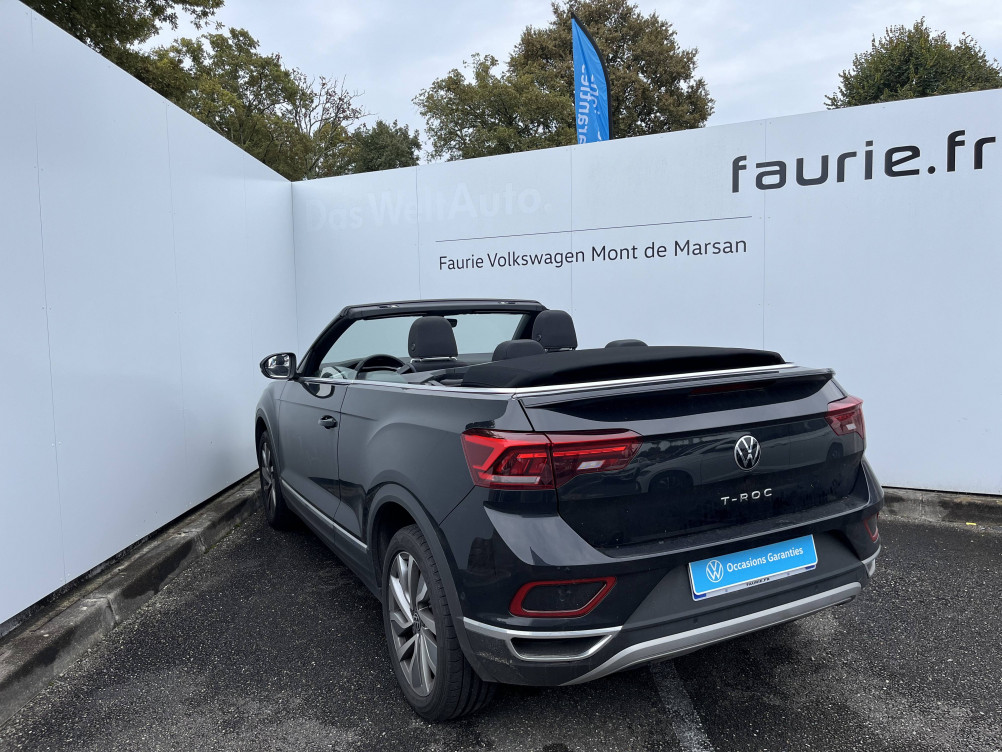 Acheter Volkswagen T-Roc T-Roc Cabriolet 1.5 TSI EVO 150 Start/Stop DSG7 Style 2p occasion dans les concessions du Groupe Faurie
