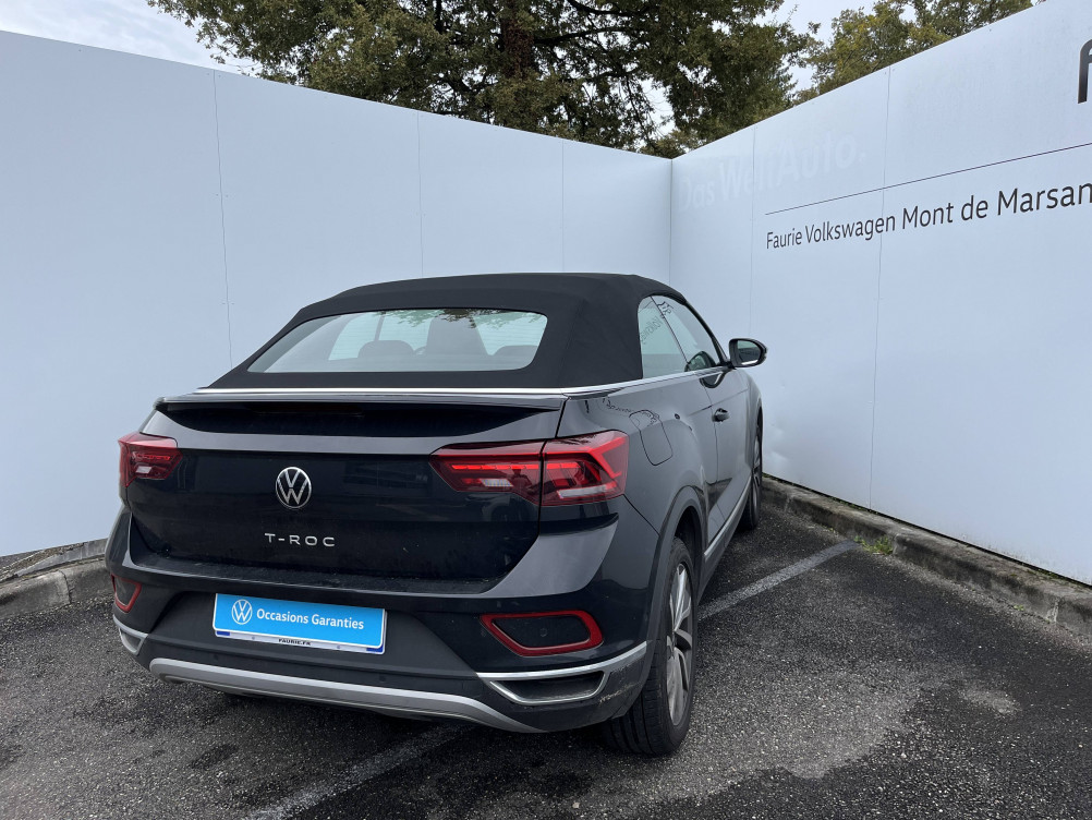 Acheter Volkswagen T-Roc T-Roc Cabriolet 1.5 TSI EVO 150 Start/Stop DSG7 Style 2p occasion dans les concessions du Groupe Faurie