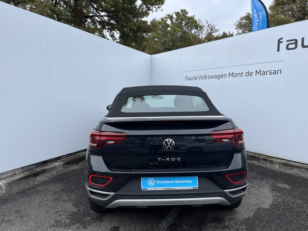 Acheter Volkswagen T-Roc T-Roc Cabriolet 1.5 TSI EVO 150 Start/Stop DSG7 Style 2p occasion dans les concessions du Groupe Faurie