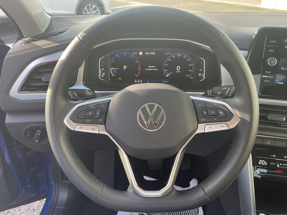 Acheter Volkswagen T-Roc T-Roc 1.5 TSI EVO2 150 Start/Stop DSG7 Life Plus 5p occasion dans les concessions du Groupe Faurie