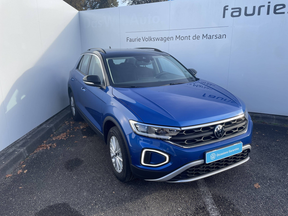 Acheter Volkswagen T-Roc T-Roc 1.5 TSI EVO2 150 Start/Stop DSG7 Life Plus 5p occasion dans les concessions du Groupe Faurie