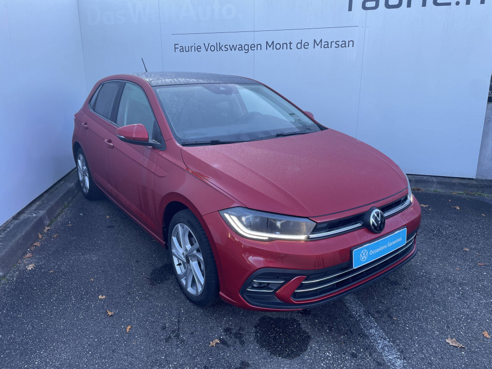 Acheter Volkswagen Polo Polo 1.0 TSI 95 S&S DSG7 Style 5p occasion dans les concessions du Groupe Faurie