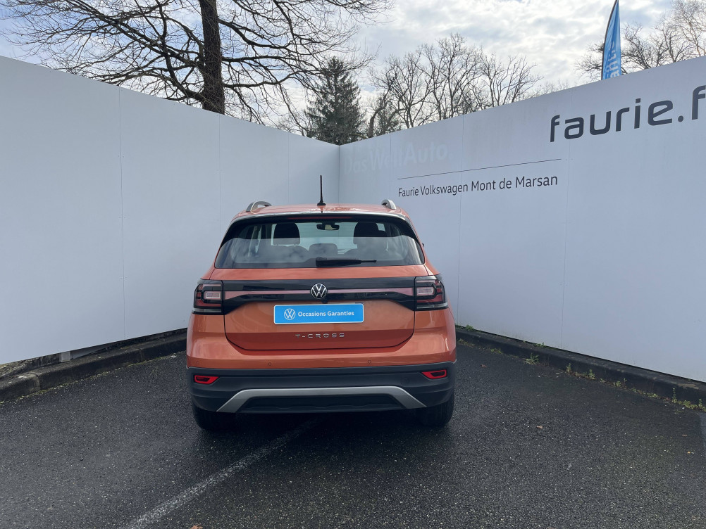 Acheter Volkswagen T-Cross T-Cross 1.0 TSI 95 Start/Stop BVM5 Life Tech 5p occasion dans les concessions du Groupe Faurie