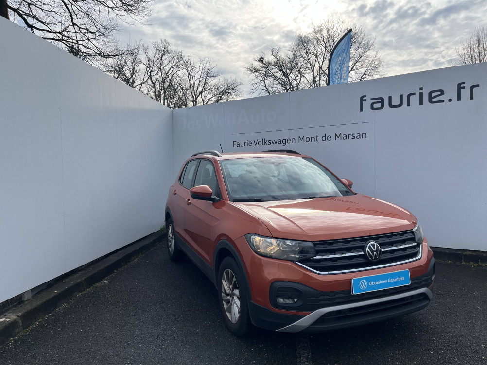 Acheter Volkswagen T-Cross T-Cross 1.0 TSI 95 Start/Stop BVM5 Life Tech 5p occasion dans les concessions du Groupe Faurie