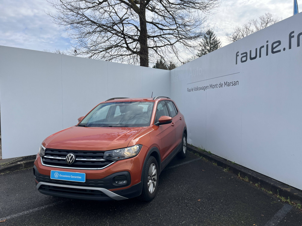 Acheter Volkswagen T-Cross T-Cross 1.0 TSI 95 Start/Stop BVM5 Life Tech 5p occasion dans les concessions du Groupe Faurie