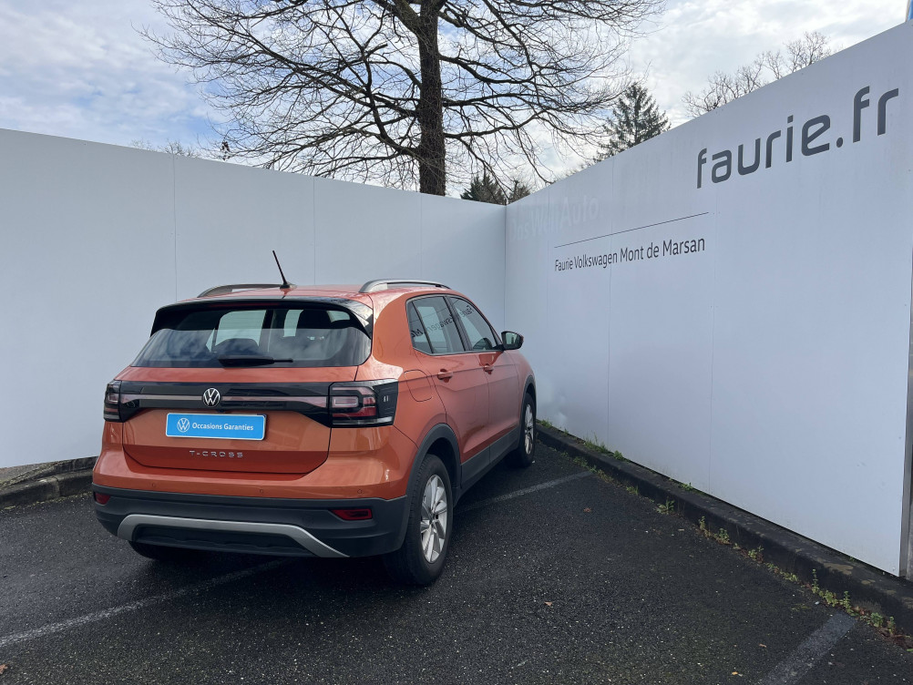 Acheter Volkswagen T-Cross T-Cross 1.0 TSI 95 Start/Stop BVM5 Life Tech 5p occasion dans les concessions du Groupe Faurie