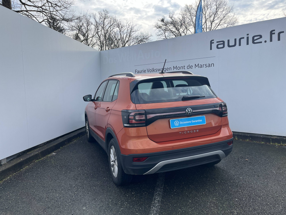 Acheter Volkswagen T-Cross T-Cross 1.0 TSI 95 Start/Stop BVM5 Life Tech 5p occasion dans les concessions du Groupe Faurie