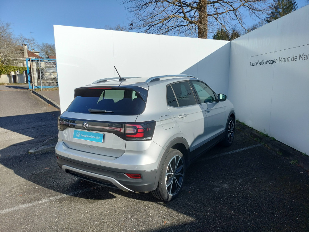 Acheter Volkswagen T-Cross T-Cross 1.0 TSI 110 Start/Stop BVM6 Style 5p occasion dans les concessions du Groupe Faurie