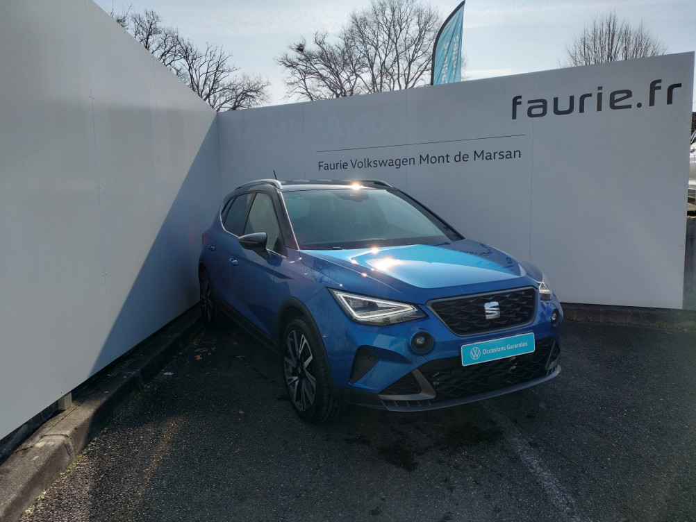 Acheter Seat Arona Arona 1.5 TSI 150 ch Start/Stop DSG7 FR 5p occasion dans les concessions du Groupe Faurie