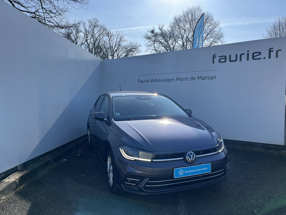 Acheter Volkswagen Polo Polo 1.0 TSI 95 S&S BVM5 Style 5p occasion dans les concessions du Groupe Faurie