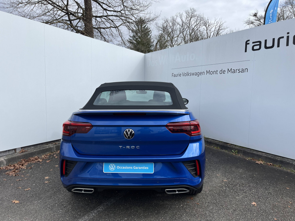 Acheter Volkswagen T-Roc T-Roc Cabriolet 1.5 TSI EVO 150 Start/Stop DSG7 R-Line 2p occasion dans les concessions du Groupe Faurie