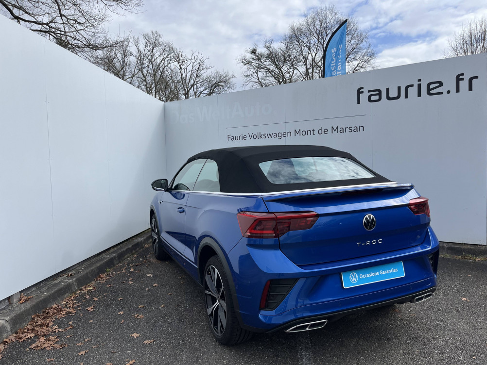Acheter Volkswagen T-Roc T-Roc Cabriolet 1.5 TSI EVO 150 Start/Stop DSG7 R-Line 2p occasion dans les concessions du Groupe Faurie