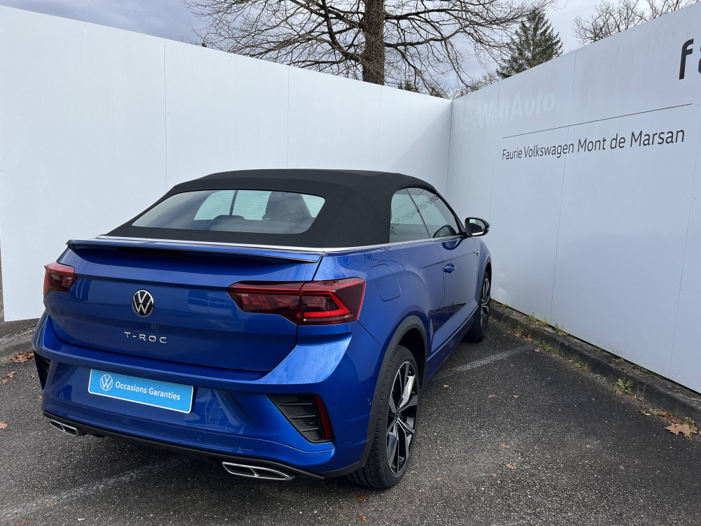 Acheter Volkswagen T-Roc T-Roc Cabriolet 1.5 TSI EVO 150 Start/Stop DSG7 R-Line 2p occasion dans les concessions du Groupe Faurie