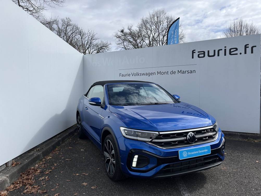 Acheter Volkswagen T-Roc T-Roc Cabriolet 1.5 TSI EVO 150 Start/Stop DSG7 R-Line 2p occasion dans les concessions du Groupe Faurie