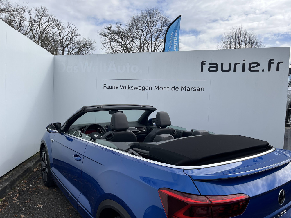 Acheter Volkswagen T-Roc T-Roc Cabriolet 1.5 TSI EVO 150 Start/Stop DSG7 R-Line 2p occasion dans les concessions du Groupe Faurie