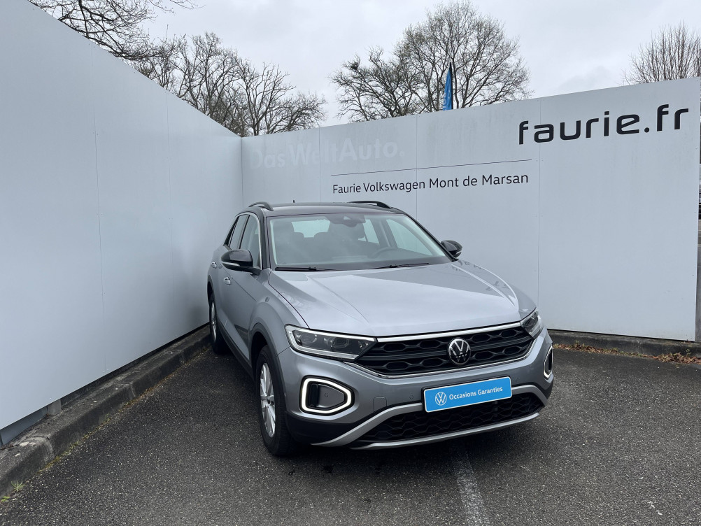 Acheter Volkswagen T-Roc T-Roc 1.5 TSI EVO 150 Start/Stop DSG7 Life 5p occasion dans les concessions du Groupe Faurie