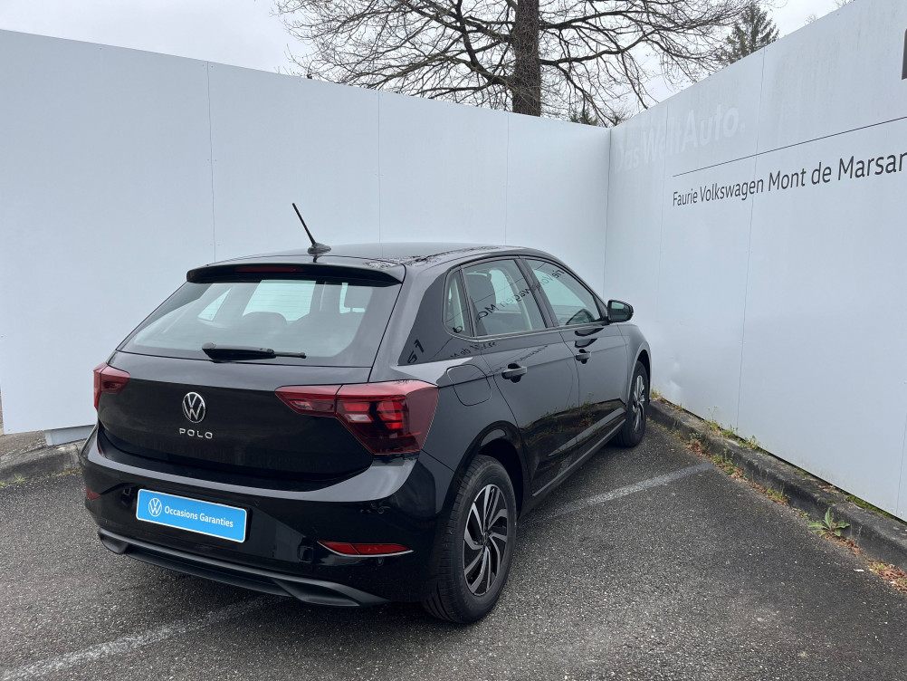 Acheter Volkswagen Polo Polo 1.0 TSI 95 S&S DSG7 Life 5p occasion dans les concessions du Groupe Faurie