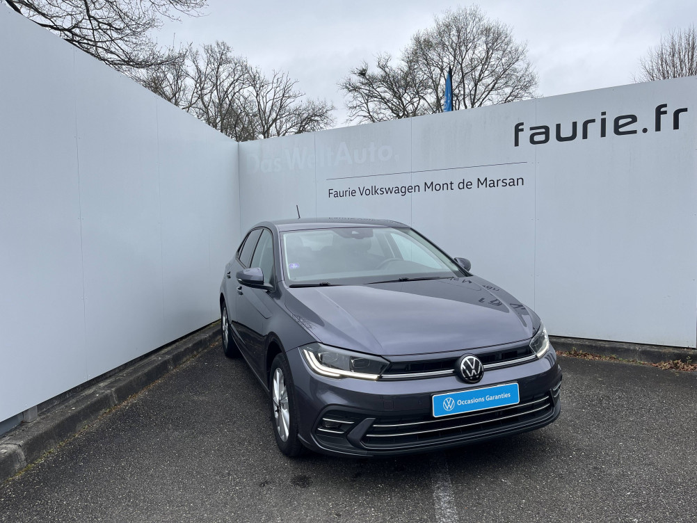 Acheter Volkswagen Polo Polo 1.0 TSI 95 S&S DSG7 Style 5p occasion dans les concessions du Groupe Faurie