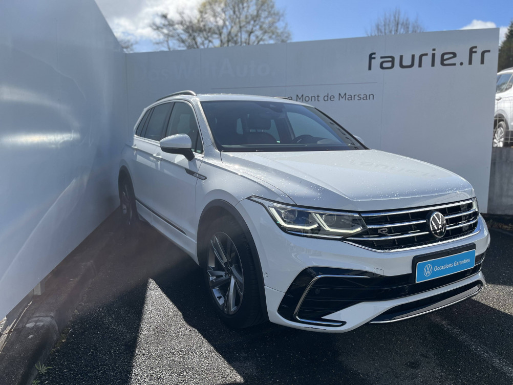 Acheter Volkswagen Tiguan Tiguan 2.0 TDI 150ch DSG7 R-Line 5p occasion dans les concessions du Groupe Faurie