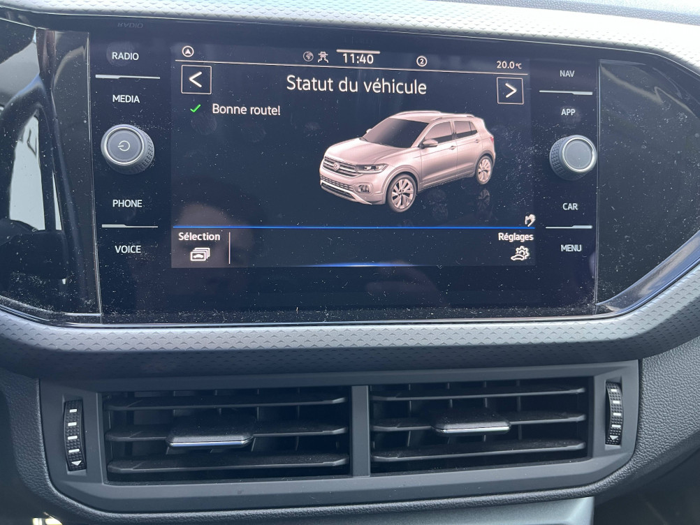 Acheter Volkswagen T-Cross T-Cross 1.0 TSI 110 Start/Stop DSG7 Active 5p occasion dans les concessions du Groupe Faurie