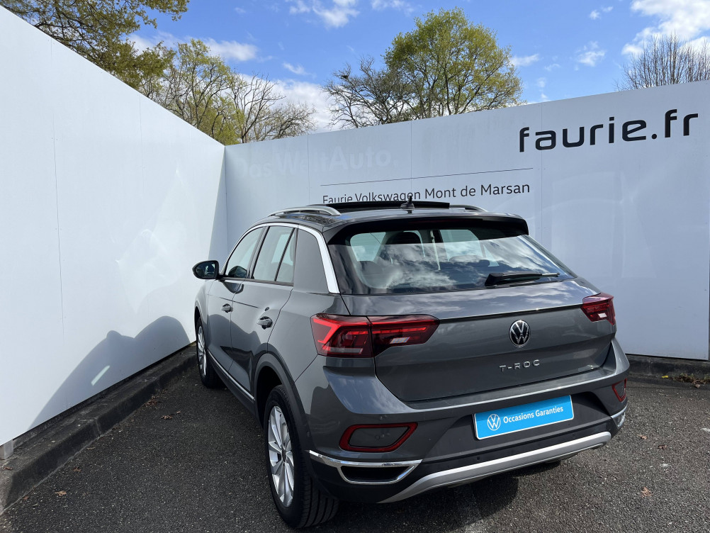 Acheter Volkswagen T-Roc T-Roc 1.5 TSI EVO 150 Start/Stop DSG7 Style 5p occasion dans les concessions du Groupe Faurie