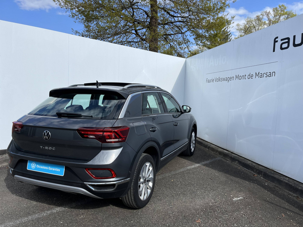 Acheter Volkswagen T-Roc T-Roc 1.5 TSI EVO 150 Start/Stop DSG7 Style 5p occasion dans les concessions du Groupe Faurie