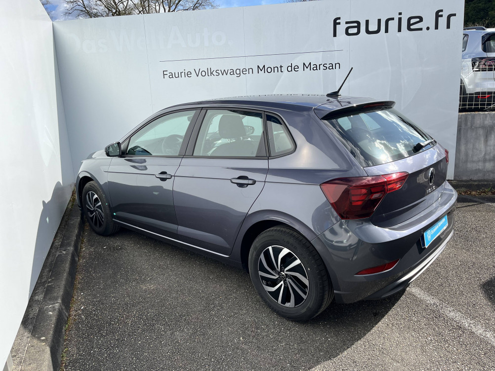 Acheter Volkswagen Polo Polo 1.0 TSI 95 S&S BVM5 Life 5p occasion dans les concessions du Groupe Faurie