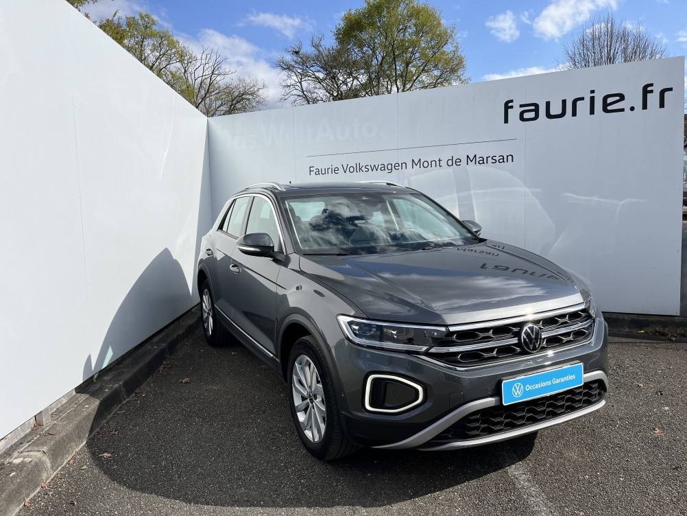 Acheter Volkswagen T-Roc T-Roc 1.5 TSI EVO 150 Start/Stop DSG7 Style 5p occasion dans les concessions du Groupe Faurie