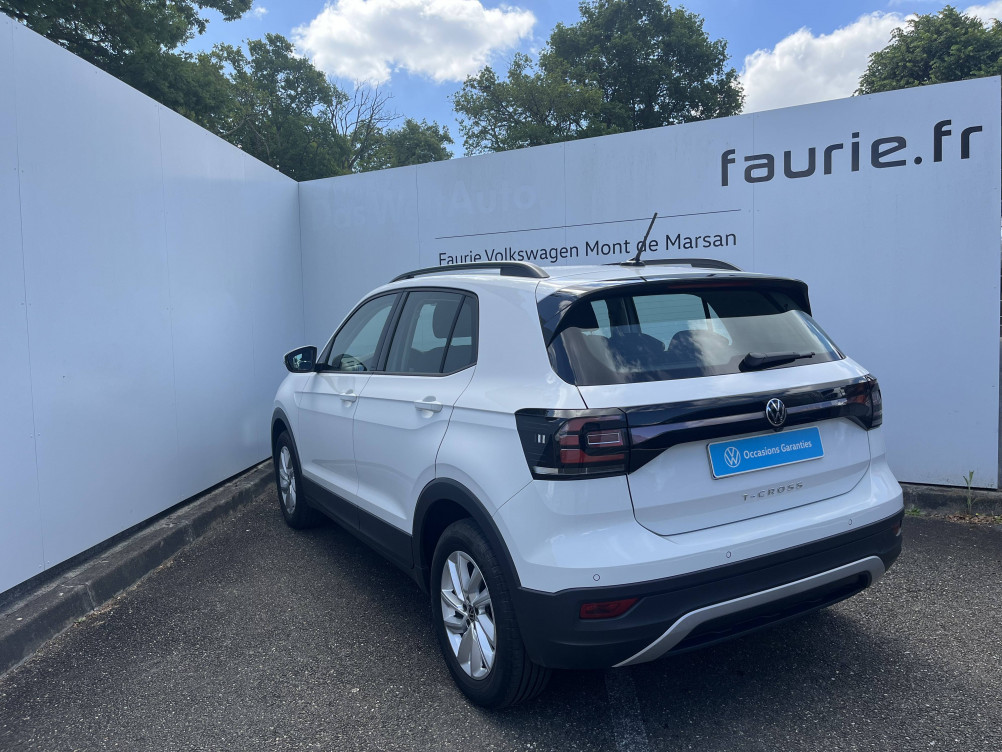 Acheter Volkswagen T-Cross T-Cross 1.0 TSI 95 Start/Stop BVM5 Life Plus 5p occasion dans les concessions du Groupe Faurie