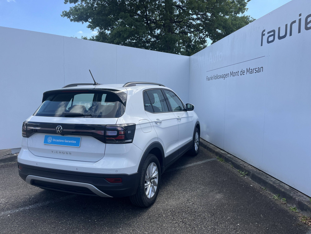 Acheter Volkswagen T-Cross T-Cross 1.0 TSI 95 Start/Stop BVM5 Life Plus 5p occasion dans les concessions du Groupe Faurie