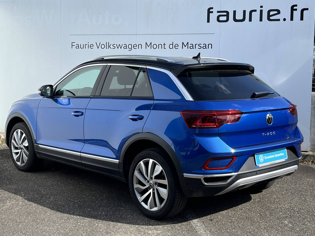 Acheter Volkswagen T-Roc T-Roc 1.5 TSI EVO2 150 Start/Stop DSG7 Style Exclusive 5p occasion dans les concessions du Groupe Faurie