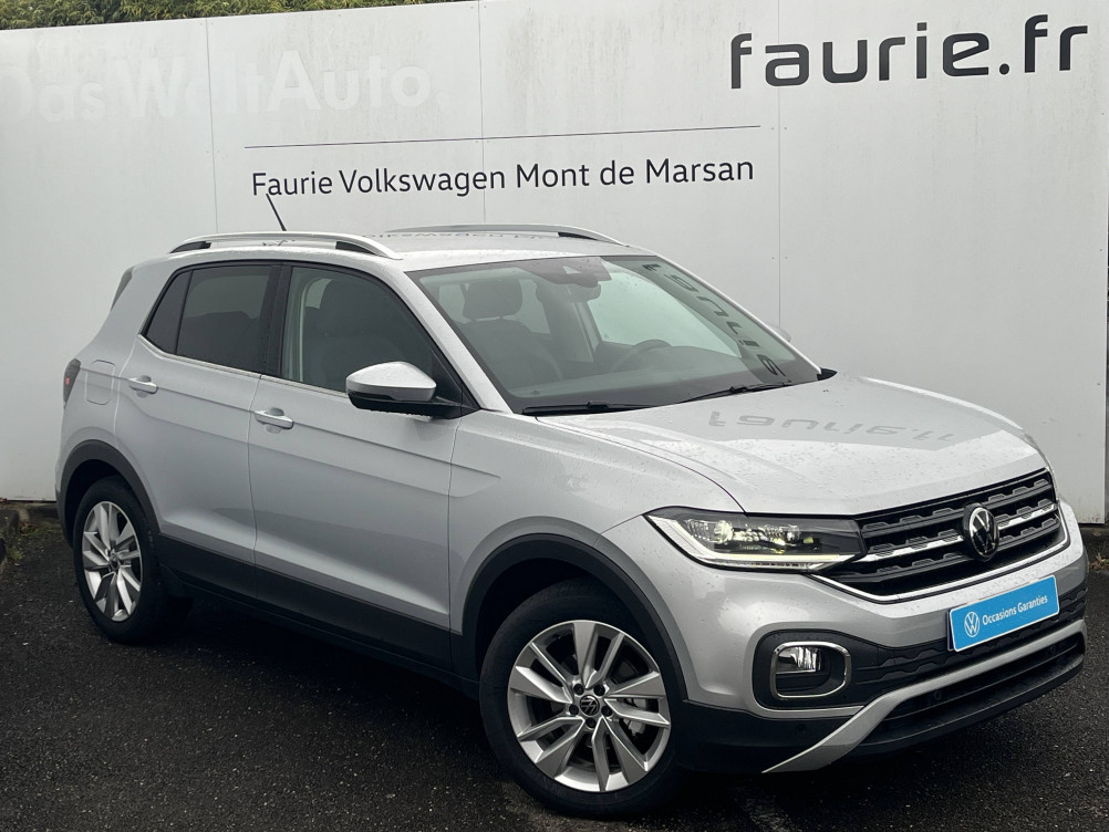 Acheter Volkswagen T-Cross T-Cross 1.0 TSI 110 Start/Stop DSG7 Style 5p occasion dans les concessions du Groupe Faurie