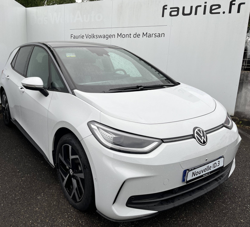 Acheter Volkswagen ID.3 ID.3 204 ch Pro Performance Style Exclusive 5p neuf dans les concessions du Groupe Faurie
