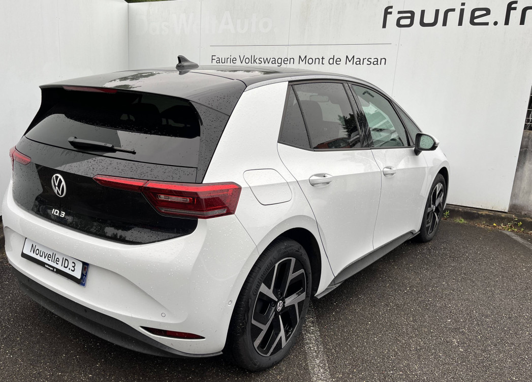 Acheter Volkswagen ID.3 ID.3 204 ch Pro Performance Style Exclusive 5p neuf dans les concessions du Groupe Faurie